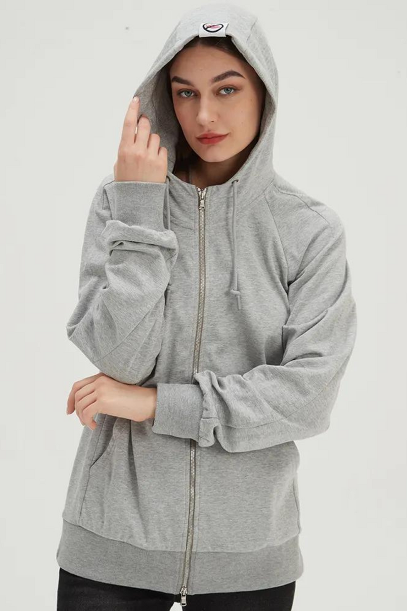 High Protection Anti-radiation Shielding Silver Fibre Hoodie
