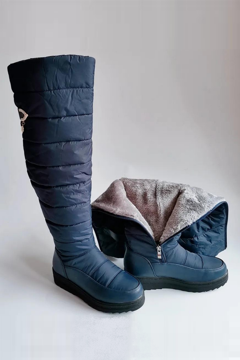 Down Warm Plush Boots Women Winter Shoes Platform Women's