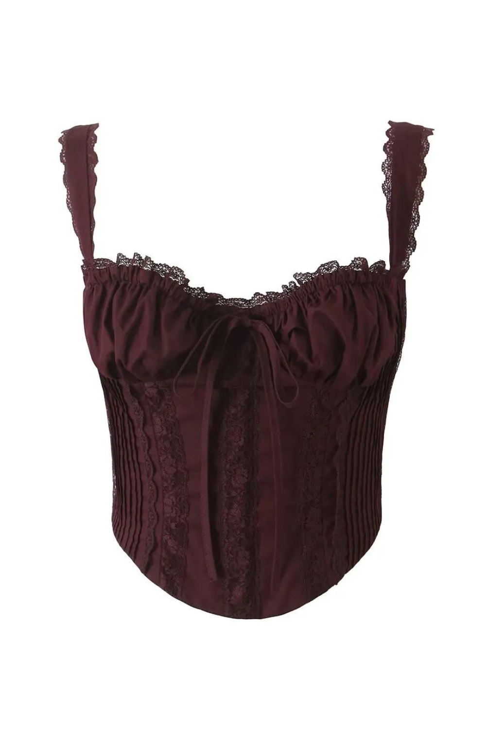 Retro Lace Patchwork Top