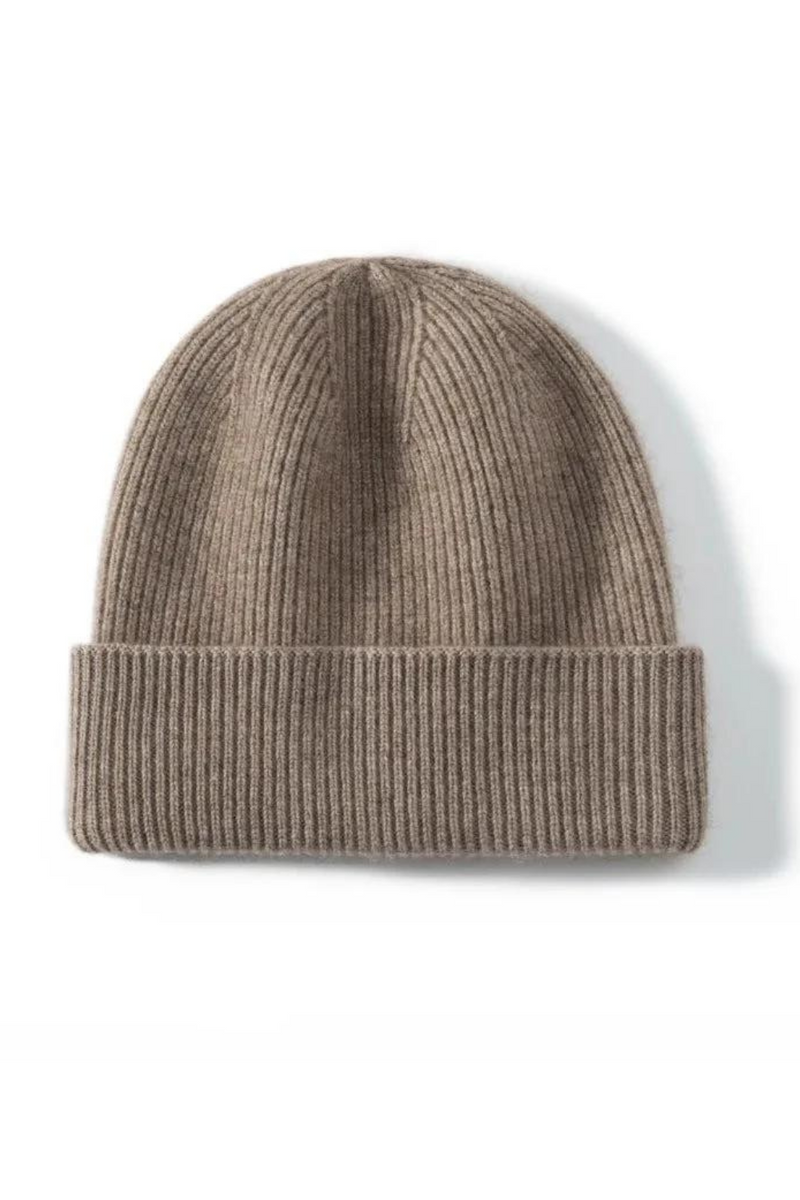 Cashmere Knitted Hat for Women and Men Casual Beanie Hat Cap Winter Soft Warm Cashmere Caps Unisex