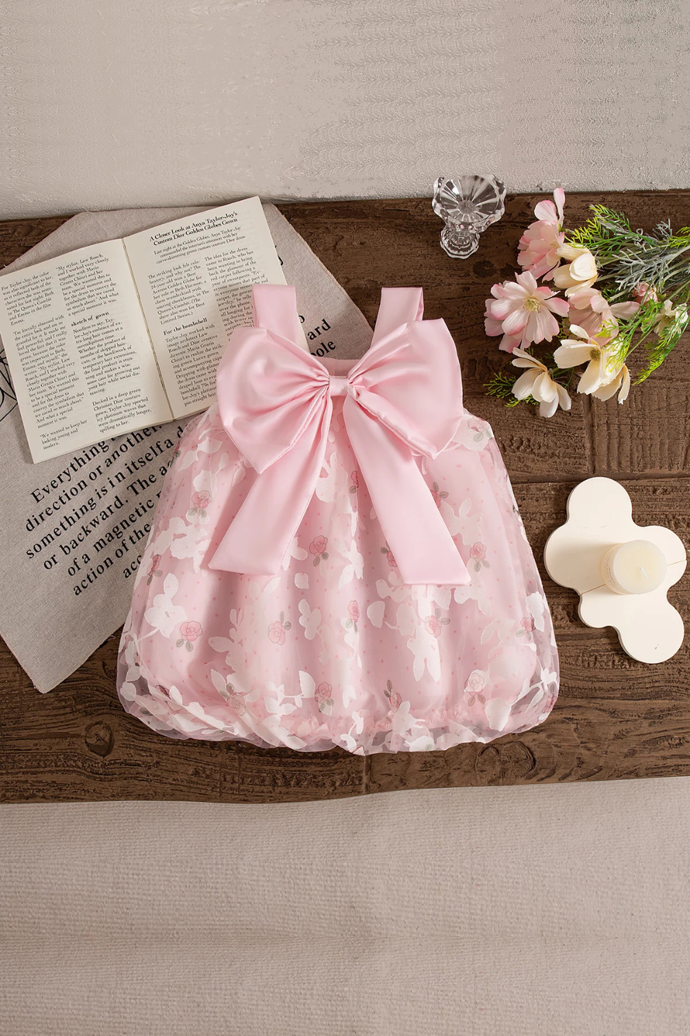 6th month birthday dress The Bluey Heirloom Birthday Dress main image 1