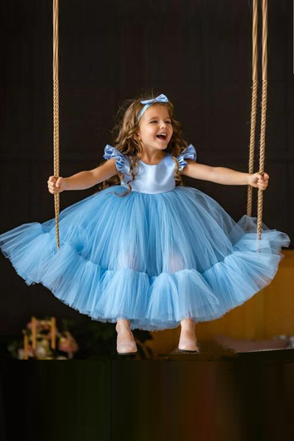 princess dress for toddler birthday Tulle Wedding Baby Girl Dress Toddler Birthday Party Princess Dresses