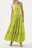 Backless Hollow Out Camisole Dresses For Women Square Collar Sleeveless High Waist Solid Sexy Pleated Dress Female Summer