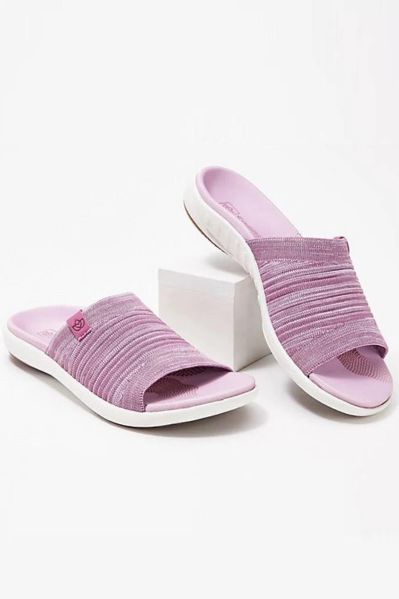 Summer Flat Sandals Women Flip Flops Slippers Solid Knitting Women's Sandals Woman Shoes
