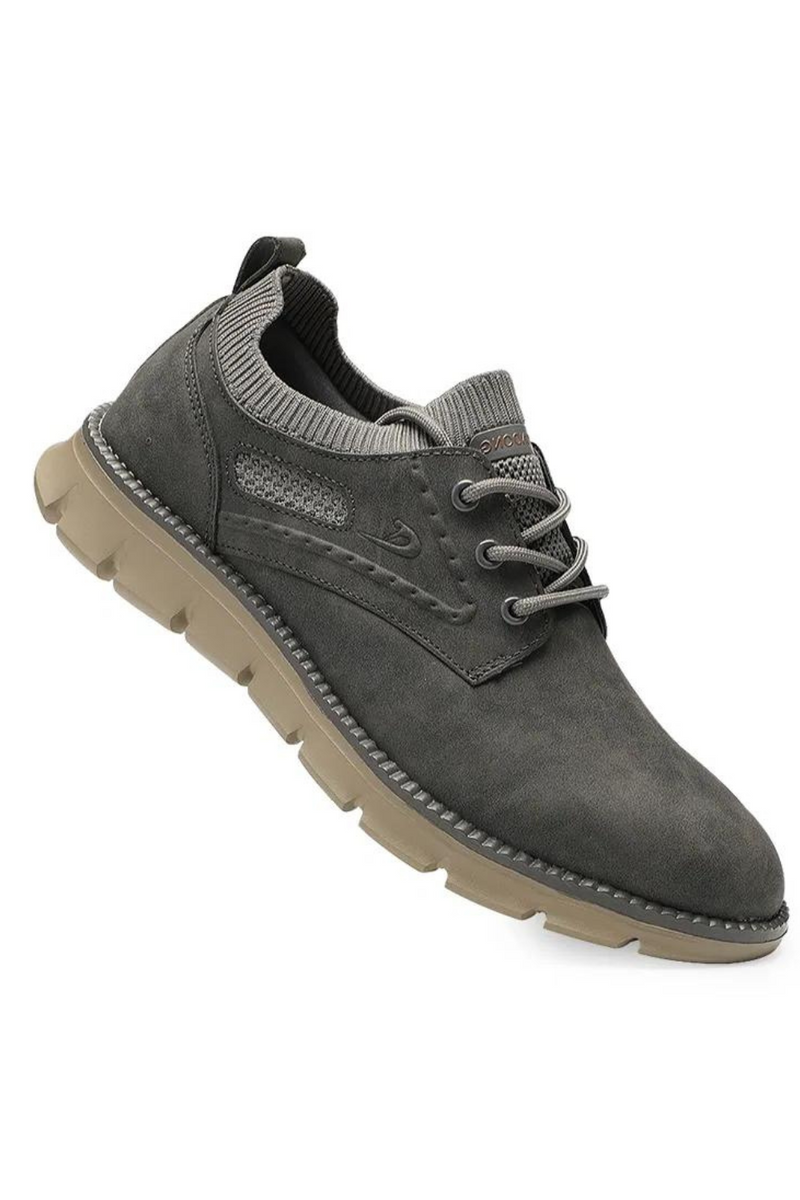 Spring Autumn Breathable Leather Casual Brogue Shoes Men Footwear