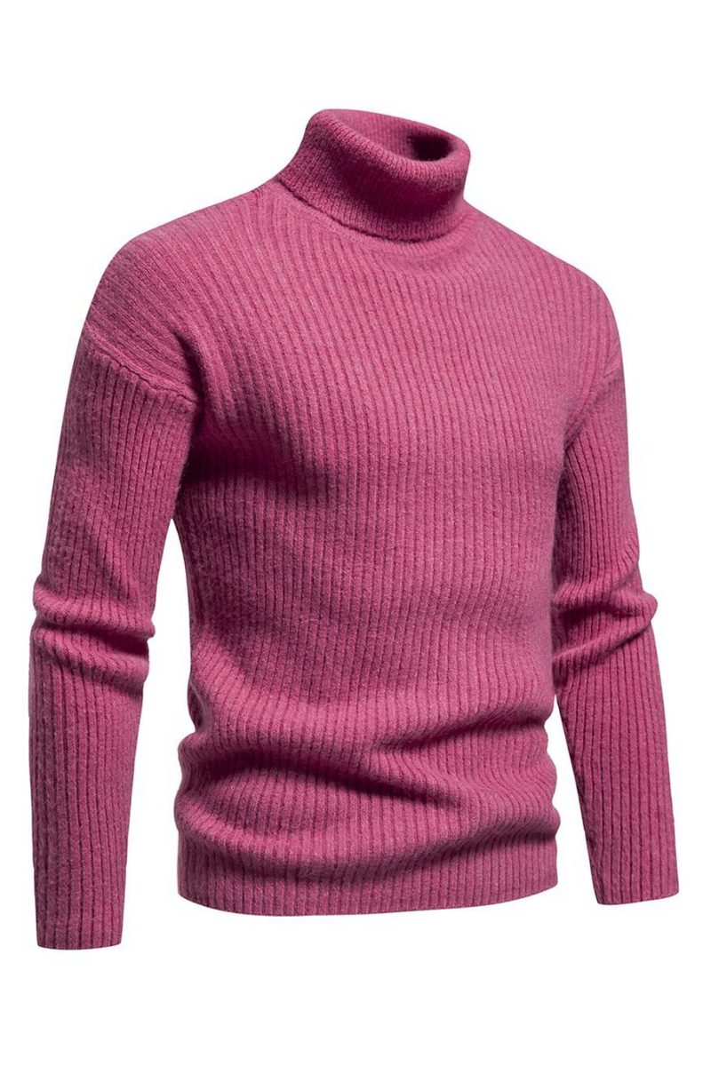 Autumn Winter Sweater Men Pullovers Turtleneck Sweater Warm Pullovers Man Tops