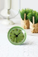 Bathroom Kitchen Waterproof Fruits Lemon Suction Cup Refrigerator Wall Clock