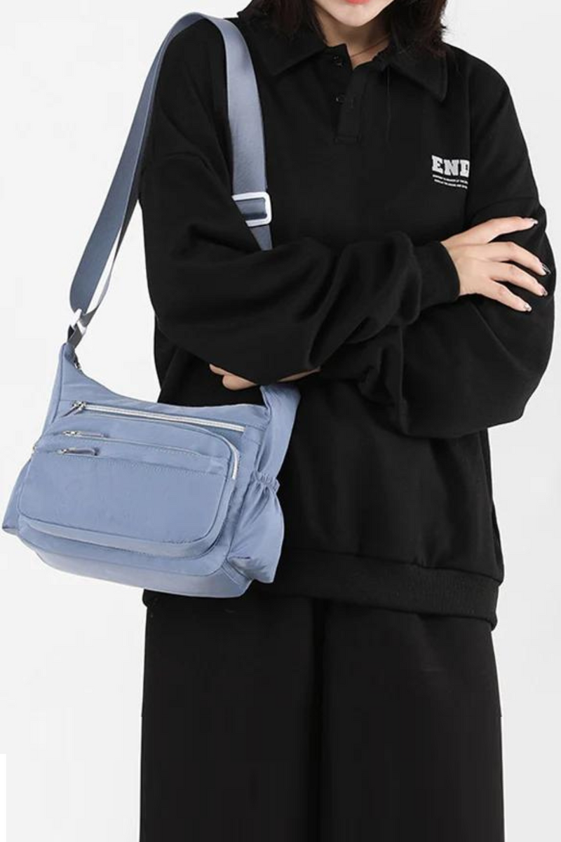 Women Shoulder Bags Messenger Bags Simple Multi-Pockets Waterproof Crossbody