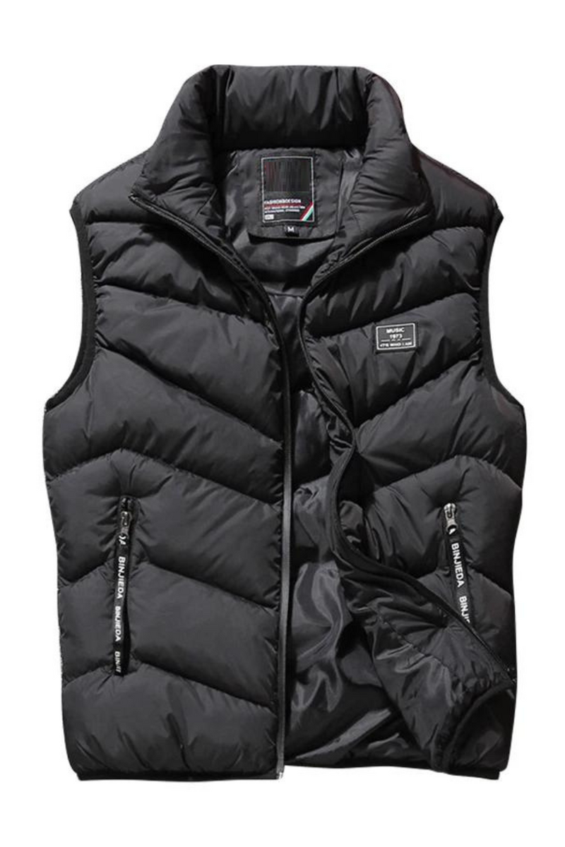 Winter Men's Padded Vest Coats Casual Outdoor Thick Warm Windbreaker Sleevless Jackets Men Hunting Workwear Vests Male Clothing