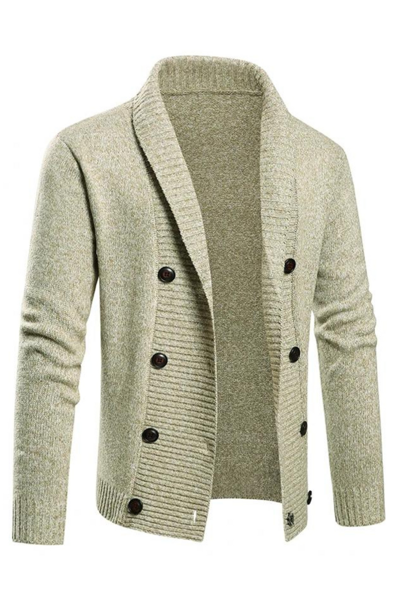 Men winter keep warm Knitting Sweater Slim fit double-breasted Casual cardigan Sweater Knit Coats