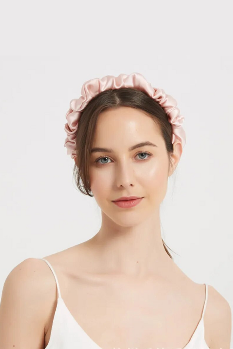 Pure Silk Headband for Women Girl Hair Accessories s Width