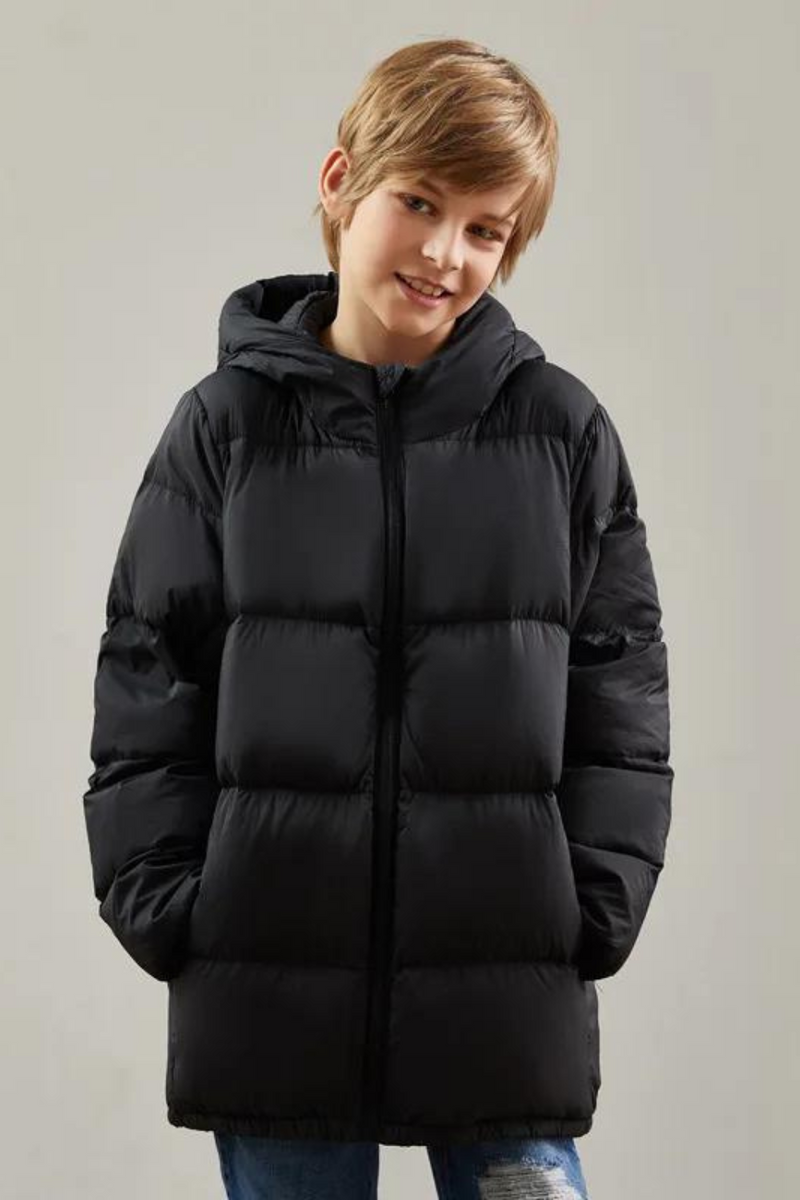 Autumn Winter Children's Down Jacket Boys Thickening White Duck Down Coats Kids Hooded Warm Bread Top Clothes