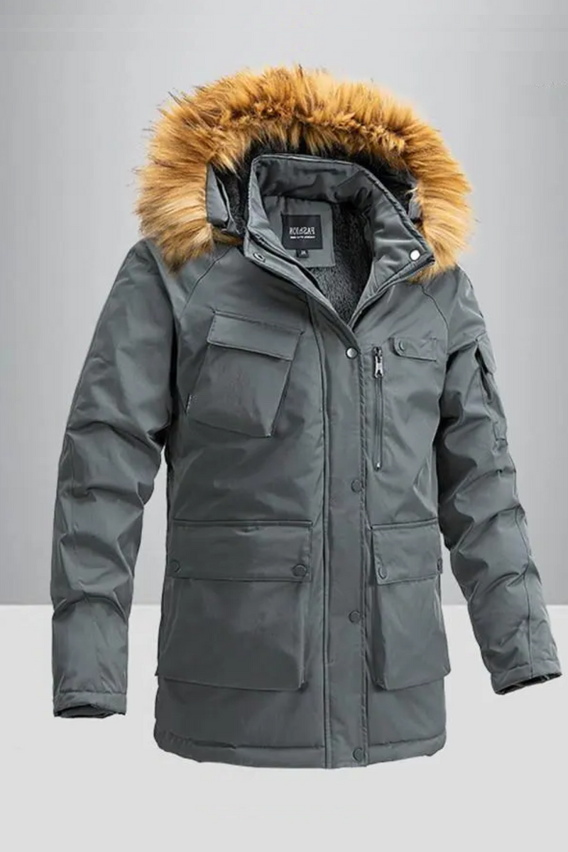 Men Parkas Thicken Warm Winter Hooded Coats Jackets For Men Winter Coat Men With Fur