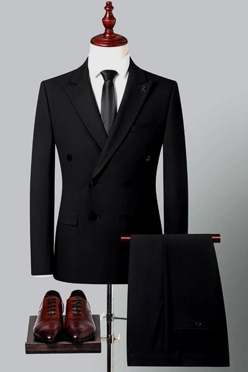 double-breasted business elegant and comfortable wedding best man dress set
