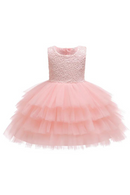 Baby Girls Princess Dresses Newborn Kids Floral Birthday Party Christmas Dress For Infant Girl Children Wedding Costume