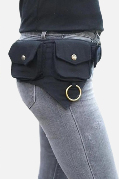 Women Waist Bag Designed For Females Outdoor Sporting Travelling Hip-Hop Belt Or Style Bag Money Street Waist Bag