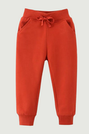 Children's Autumn Spring Kids Sweatpants Solid Baby Trousers Girls Boys Pants