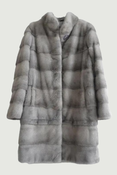Real Natural Mink Fur Coat Women Winter Long Leather Jacket Luxury Female Clothes Mink Fur Coat cold