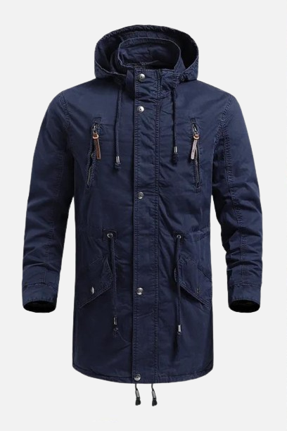 Winter foreign trade Pop men's coat autumn long pure cotton work jacket outdoor sports windbreaker