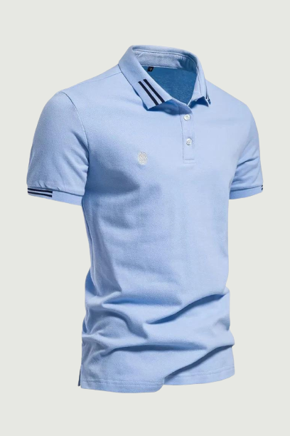 Cotton Men's Polo Shirts Casual Solid Short Sleeve Polo Shirts for Men Summer Clothing Men