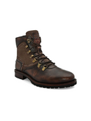 BROWN LACE UP BOOTS