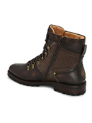 BROWN LACE UP BOOTS