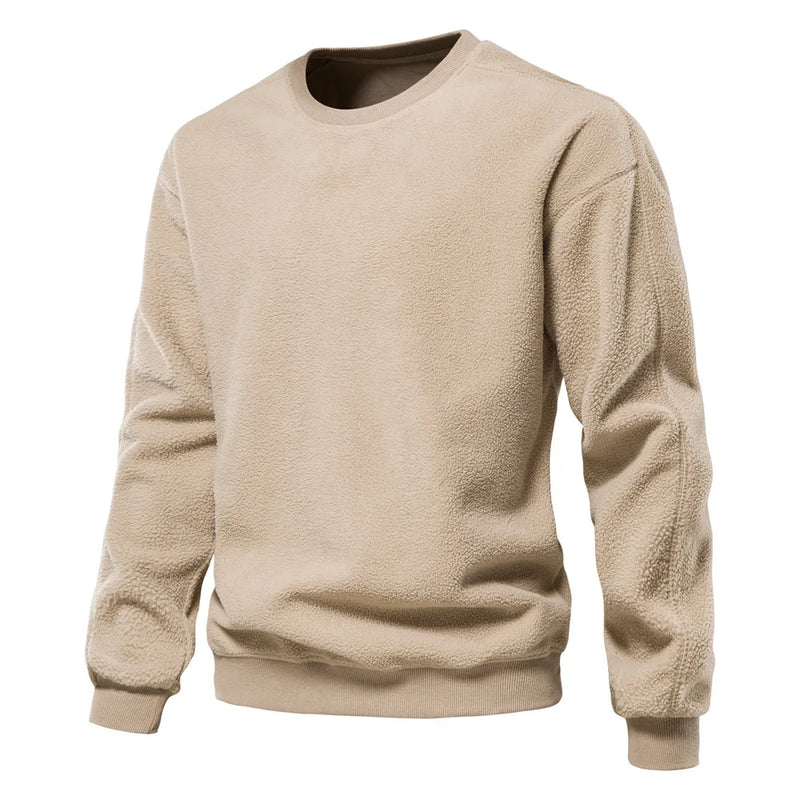 Sweater Men's Autumn Winter Style Casual Simple Solid Pullover Top