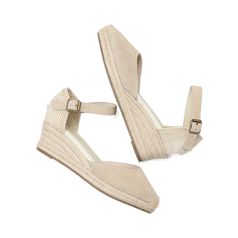Genuine Open Solid Sandals Women's Elastic Casual Sandal
