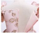 children's dress Year's Christmas birthday party embroidered one shoulder flower dress