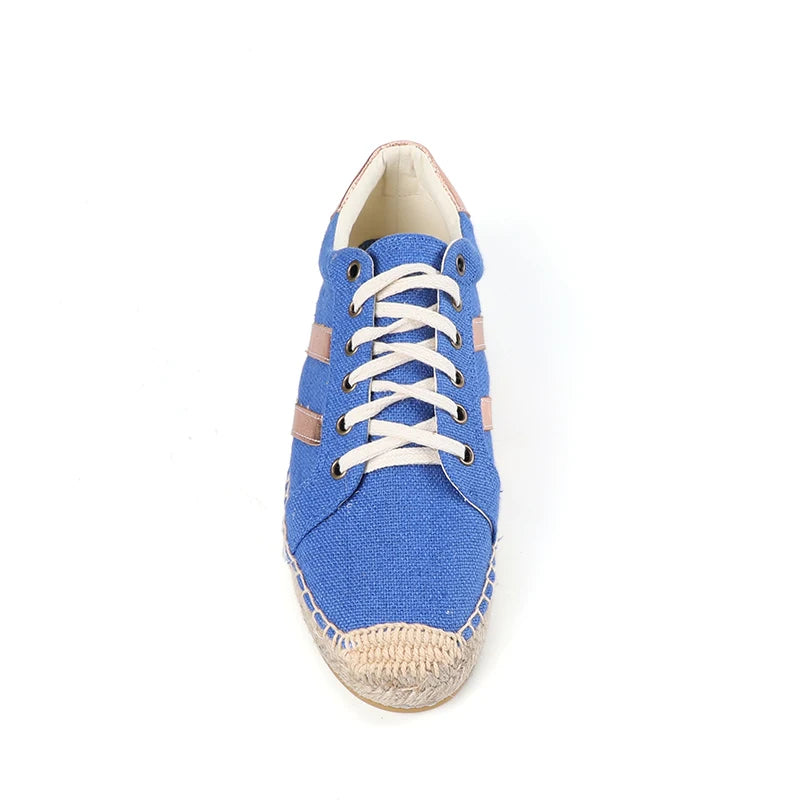 Women's Low Top Lace-up Chunky Flatform Shoe Thick At The Bottom Of Shoes