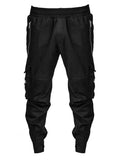 Autumn Cargo Pants Men Casual Pants Slim Legs Outdoor Running with Multiple Pockets Sweatpants