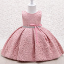 Comfortable Baby Girls Year Costume Toddler Kids Birthday Party Lace Princess Dress Child Christmas Clothes