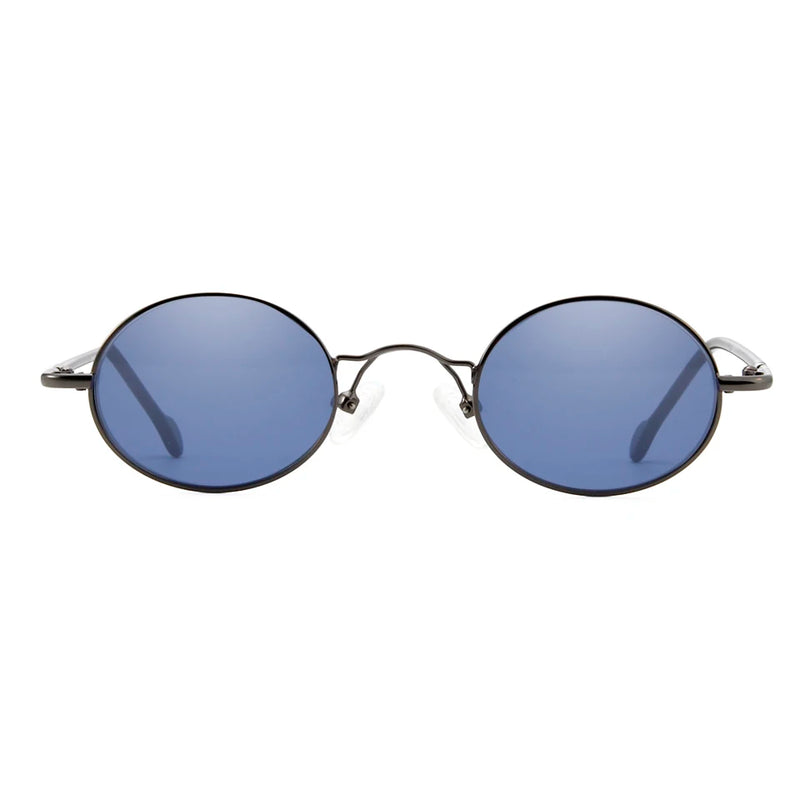 Oval Sunglasses Men Men'S Glasses Punk Vintage Designer Anti-Glare Sun Glasses For Women Trendy