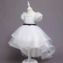 Girl Party Dress Elegant White Bridesmaid Princess Dress Kids Dresses For Girls Clothes Children Wedding Dress