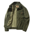 Men's Corduroy Jackets Male Outerwear Solid Oversized Retro Casual Jacket Coat Men Clothing Coats
