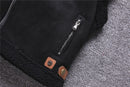 Boys Girls Buckskin Vest Autumn Winter Children Thicker Warm Coat Waistcoat Kids Jackets Fur Vest