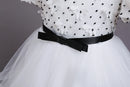 Girl Party Dress Elegant White Bridesmaid Princess Dress Kids Dresses For Girls Clothes Children Wedding Dress
