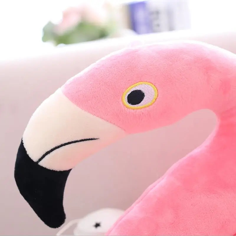Cute Soft Flamingo Simulation Bird Plush Toy Girl Birthday Gift Home Decoration
