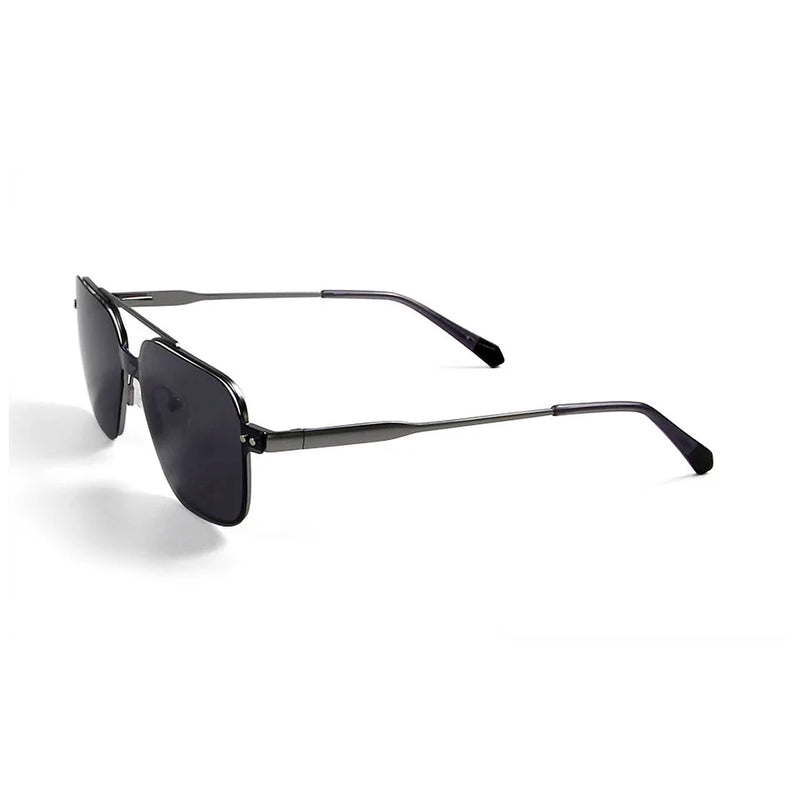 Alloy Magnet Polarized Sunglasses Square Optical Magnetic Clip On Sun Glasses For Prescription Eyeglasses