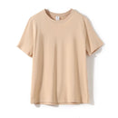 Men's T Shirt 180g Gsm Cotton For Male Solid Round Neck Men T-Shirt Short Sleeve Bottoming Man T Shirt