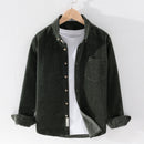 Corduroy shirt men shirts for men trendy cotton shirt mens comfortable shirts male