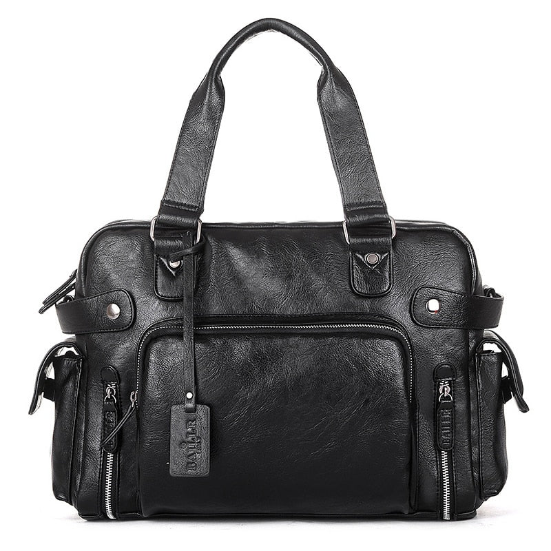 Designer Travel Bag Leather Handbags Men Casual Tote For Men Large-Capacity Portable Shoulder Bags