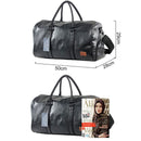 Men Travel Bags Waterproof Luggage Handbag Duffel Bags Large Capacity Trip Bag Weekend Bags Leather Handbags