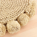 Bohemian Tassel Rattan Women Handbags Woven Crossbody Shoulder Bags Designer Ball Summer Beach Purse