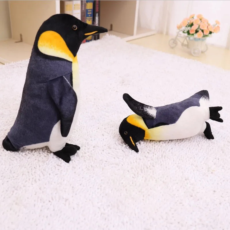 Cute Penguin Plush Toy Real Life Stuffed Dolls Best Gift Toy