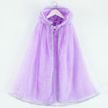 Kids Princess Hooded Cloak Flower Girl Capes Jackets Children Wedding Party Dress Up Outfits Wedding Halloween Birthday Clothes