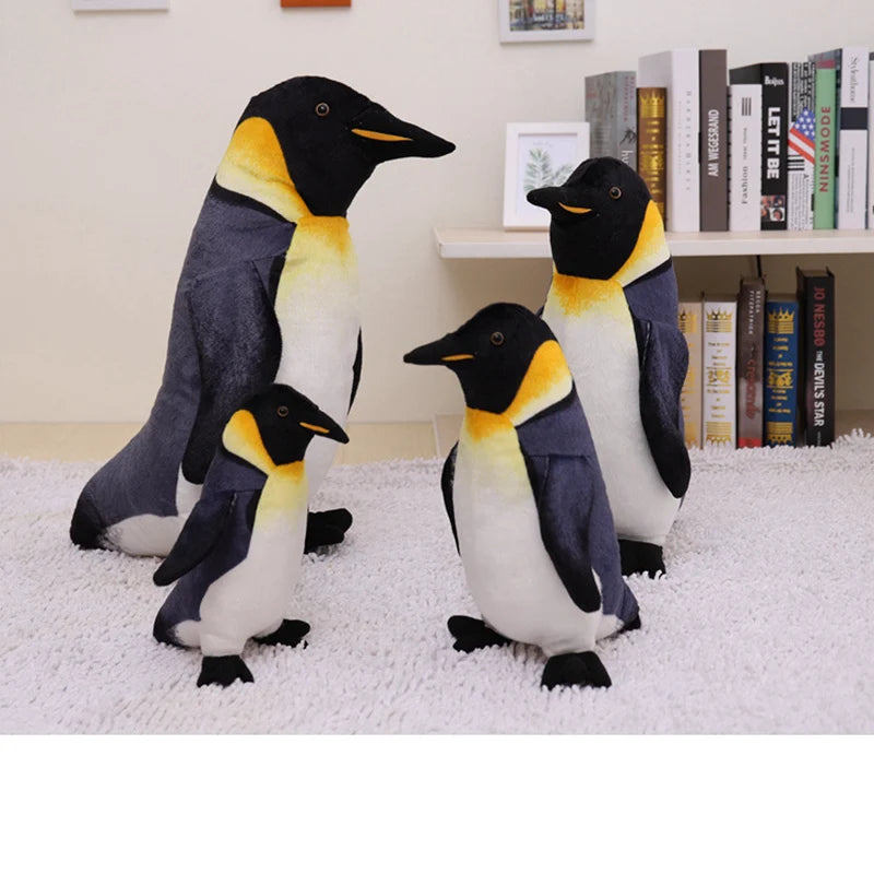 Cute Penguin Plush Toy Real Life Stuffed Dolls Best Gift Toy