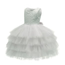 Baby Girls Princess Dresses Newborn Kids Floral Birthday Party Christmas Dress For Infant Girl Children Wedding Costume