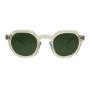 Designer Acetate Vintage Sunglasses Round Glasses Women Clear Shades UV400