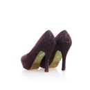 Crystal Bridal Wedding shoes Women High heels Pumps woman real leather Platform shoes